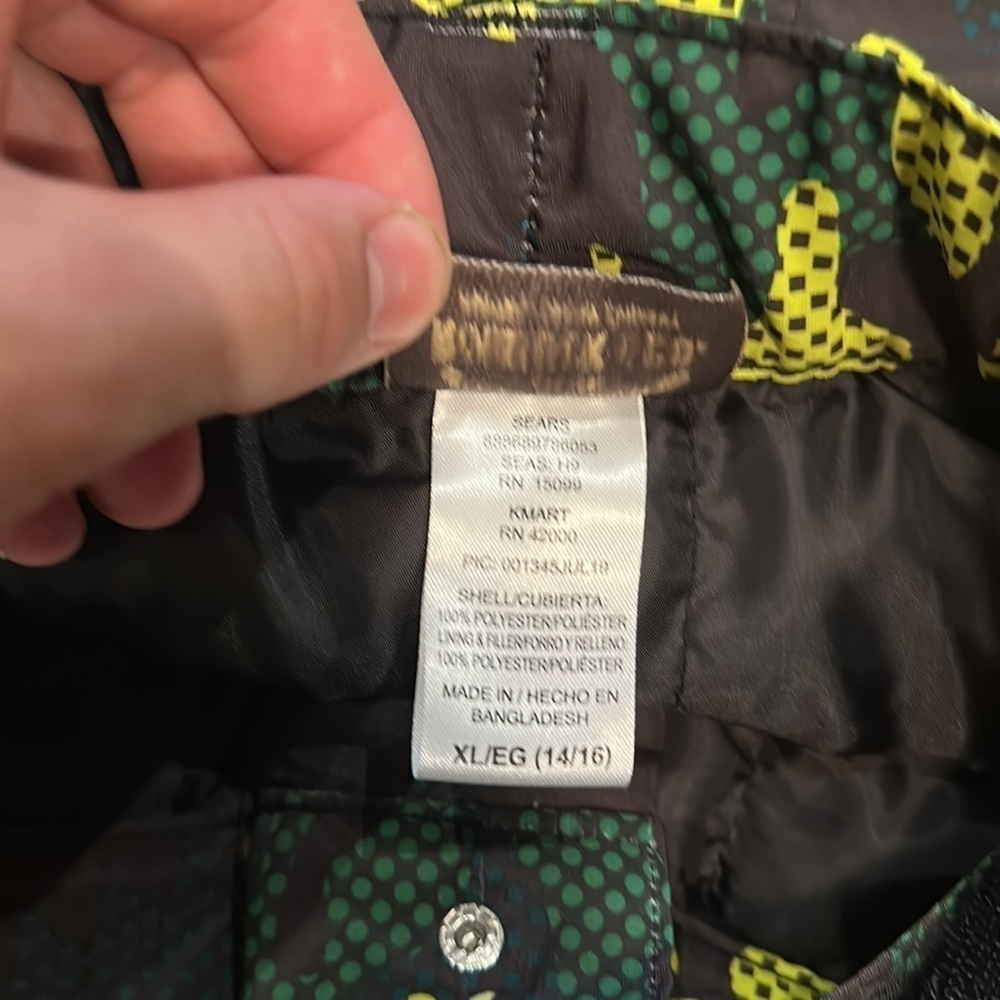 Roebuck & Co snow pants size XL kids - Picture 7 of 10